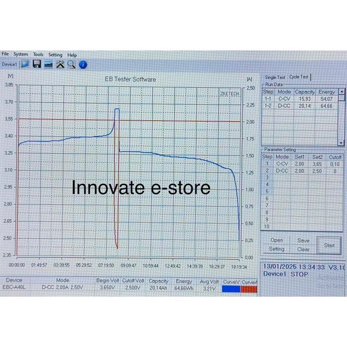 Baterai batre eve lifepo4 3.2v 20ah original