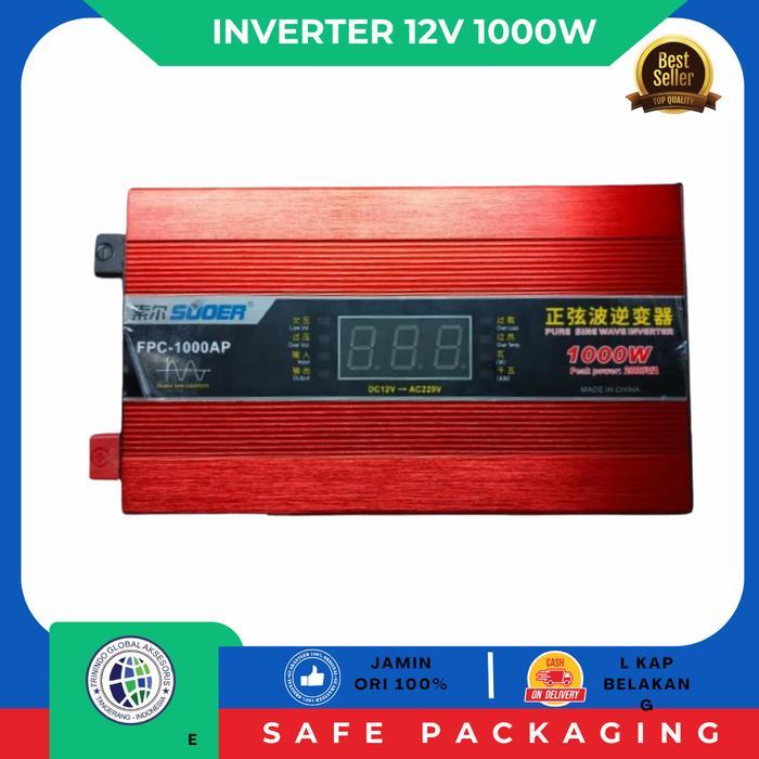 [] INVERTER 12V 24V 1000 WATT/ INVERTER SUOER DC AC 220V 1000 WATT PEAK POWER 2000VA/ INVERTER SUOER