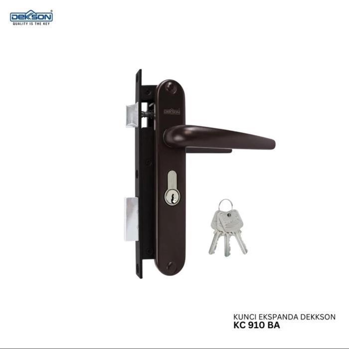 Kunci Ekspanda/Kunci Pintu Kasa Nyamuk/Kunci Alumunium Dekson/Soligen/ KC 909/Model Dekson KC 909