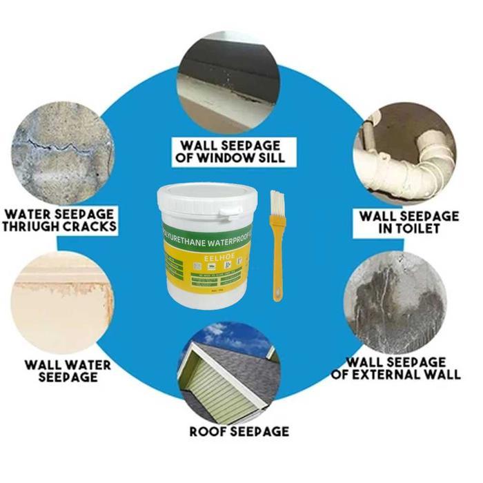 Promo / Lem Anti Bocor Rembes Waterproof Coating Lh-50 Tahan Air & Suhu Ekstrem Cocok Untuk Berbagai