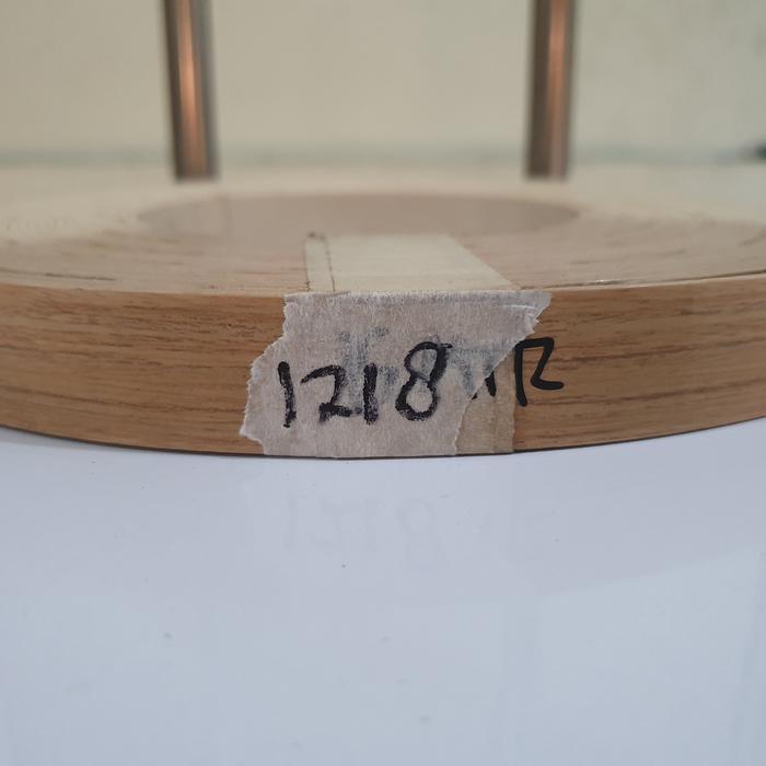 Taco Edging Hpl 1218 TEBAL 2mm x LEBAR 22mm Serat Urat Kayu Woodgrain .
