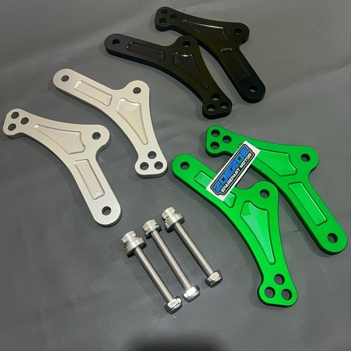 Pemendek ninja zx25r lowering ninja zx25r penurun ninja zx25r Bahan CNC