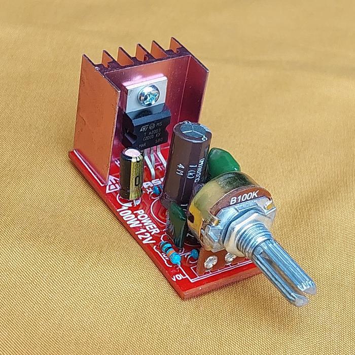 Kit TDA 2003 Tda2003 mini amplifier 12 volt mono plus potensio ampliFIER PASS AUDIO IS