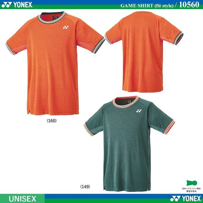 Promo Yonex 10560 Unisex Game Shirt. 2024 Spring Summer Fit Style. Jp Code