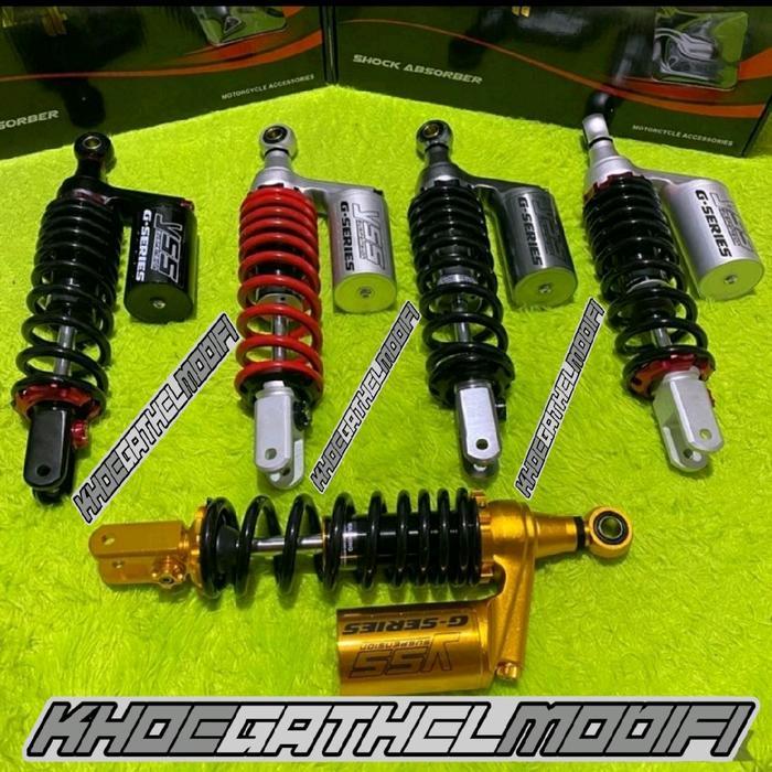 Shock Breaker Tabung Belakang Matic Single By Race It Uk 310/Free Anting Atas 330 Replika Yss G