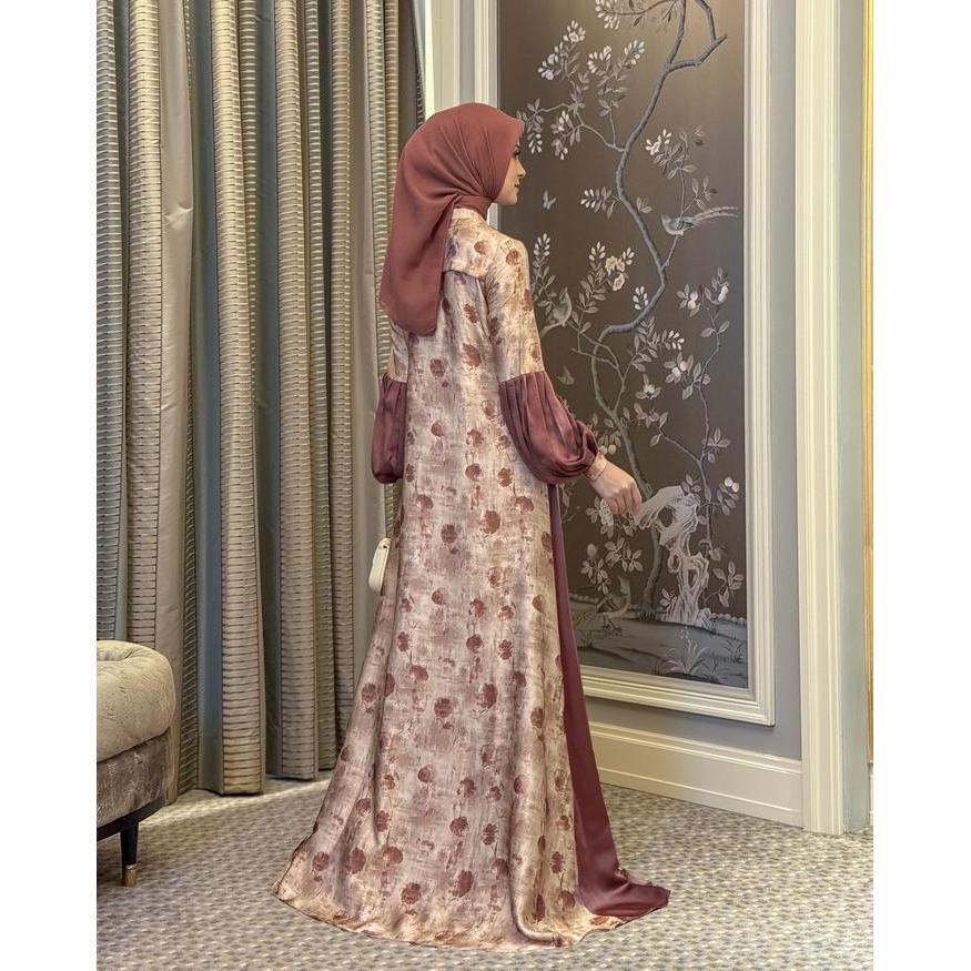 Gamis Wanita Muslim Terbaru Elegan Mewah - Madeira.Id - Asuka Dress