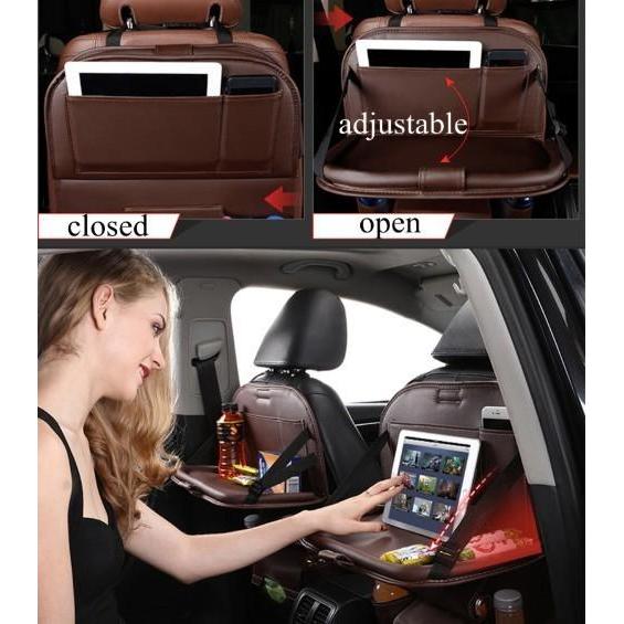 Siap Kirim~ Daihatsu Sigra Car Seat Kursi Mobil Organizer Leather 1Set Cover