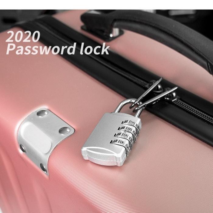 "New" Gembok 4 Digit Angka untuk koper gembok kecil locker travel lebih aman