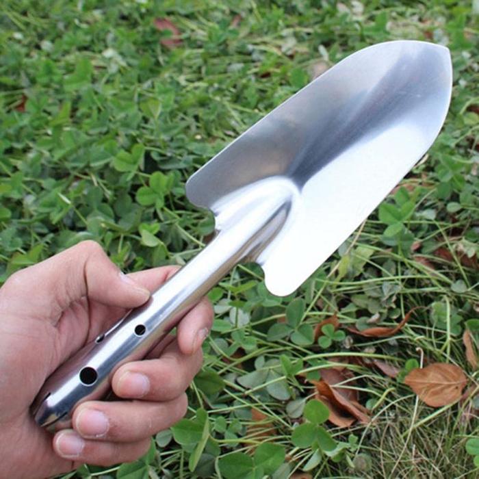 Skop Kebun Tanah 27cm Taman Trowel Shovel Mini Sekop Berkebun Sekop Pasir Stainless