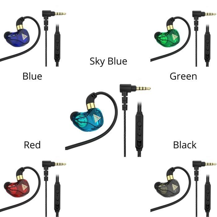 Qkz Sk7 Basshead Earphone With Mic Terpercaya