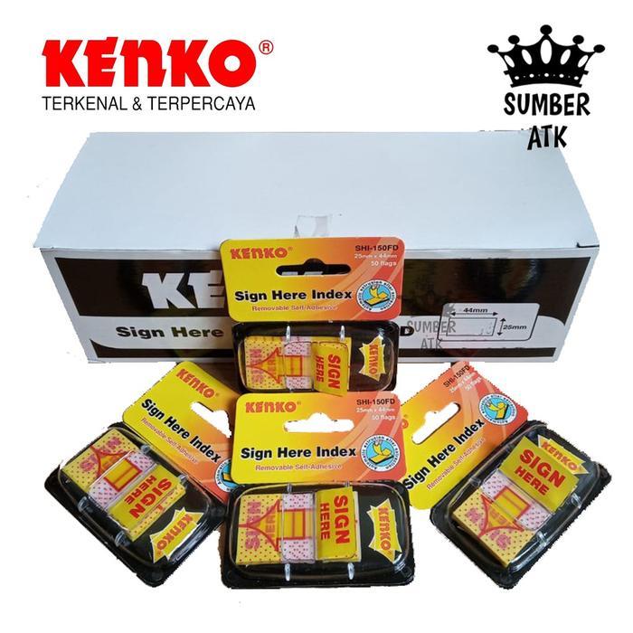 "New" Sign Here Index Kenko SHI-150FD / Penanda Kertas