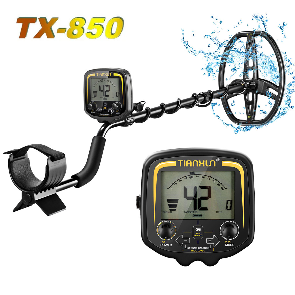 PROMO HARI INI  TX-850 Metal Detector Underground Professional Depth 2.5m Scanner Search Finder Gold