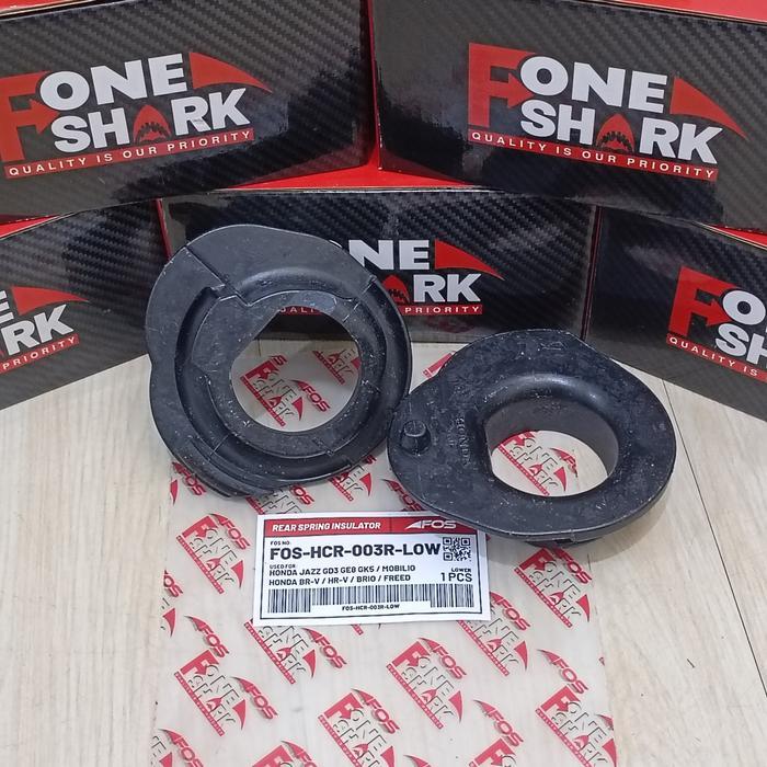 F-One Shark Fos Karet Tatakan Per / Karet Bantalan Per Belakang Bawah Honda Jazz / Brv Br-V / Hrv
