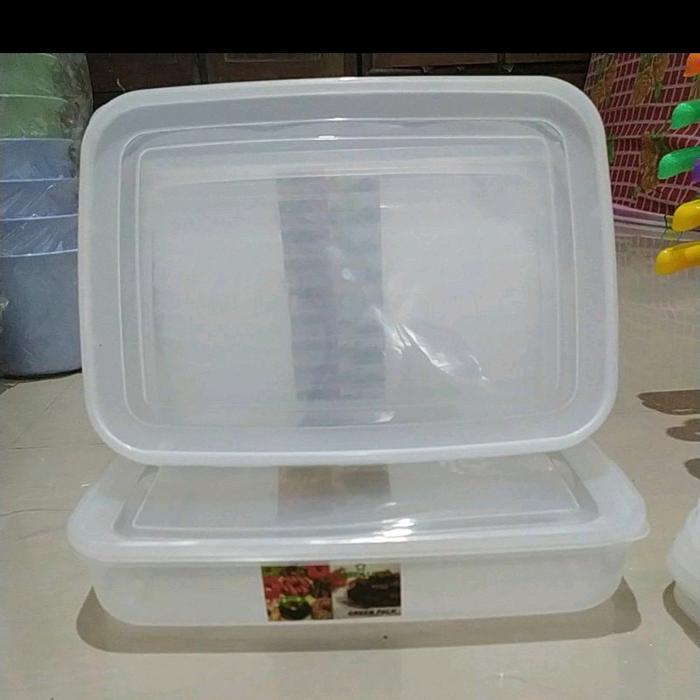 Toples Kotak Donat 2000ml Sealware Segi 2000ml KISSPACK 2000