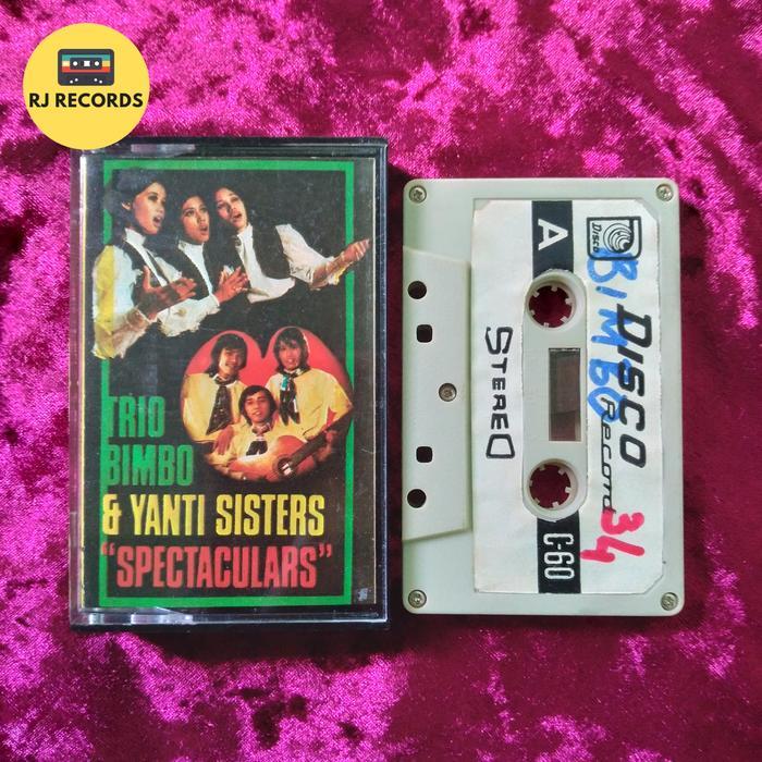 Kaset Pita Trio Bimbo & Yanti Sisters - Spectaculars