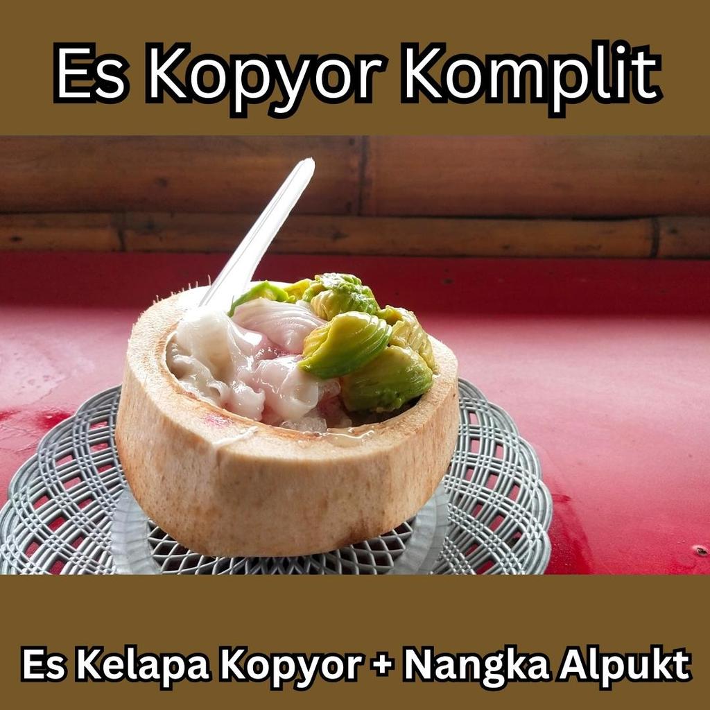 Es Kelapa Kopyor NAKAL Komplit - Cup