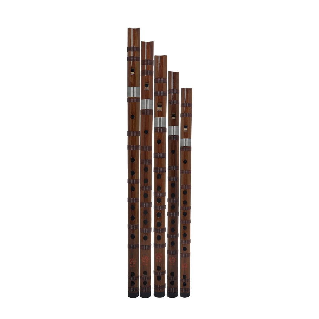 M MABT Flute C/D/E/F/G Key Chinese Traditional Flute Bitter Bamboo Dried and Shady 5 Years Wooden