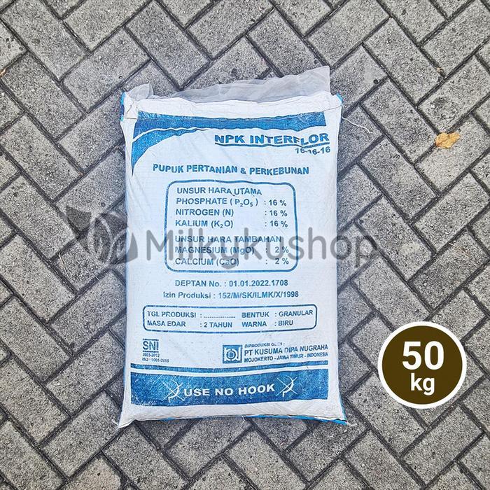 Koralineshop Pupuk Interflor Npk 16 16 16 Berat 50 Kg Kp Via Gosend Grab