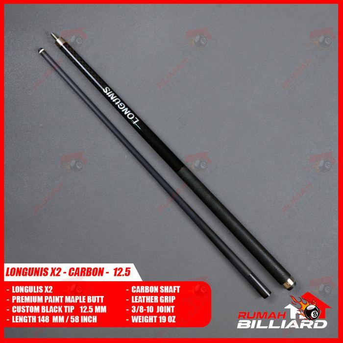 Stick Billiard - Billiard Cue - LONGUNIS X2 - Play Cue - Carbon Shaft