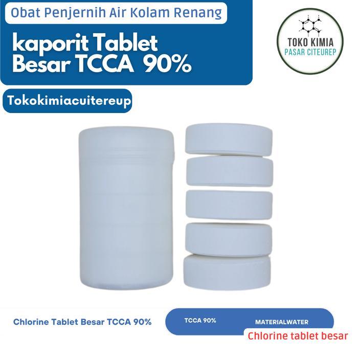 Kaporit Penjernih air / Kaporit tablet besar 90% / chlorine penjernih air