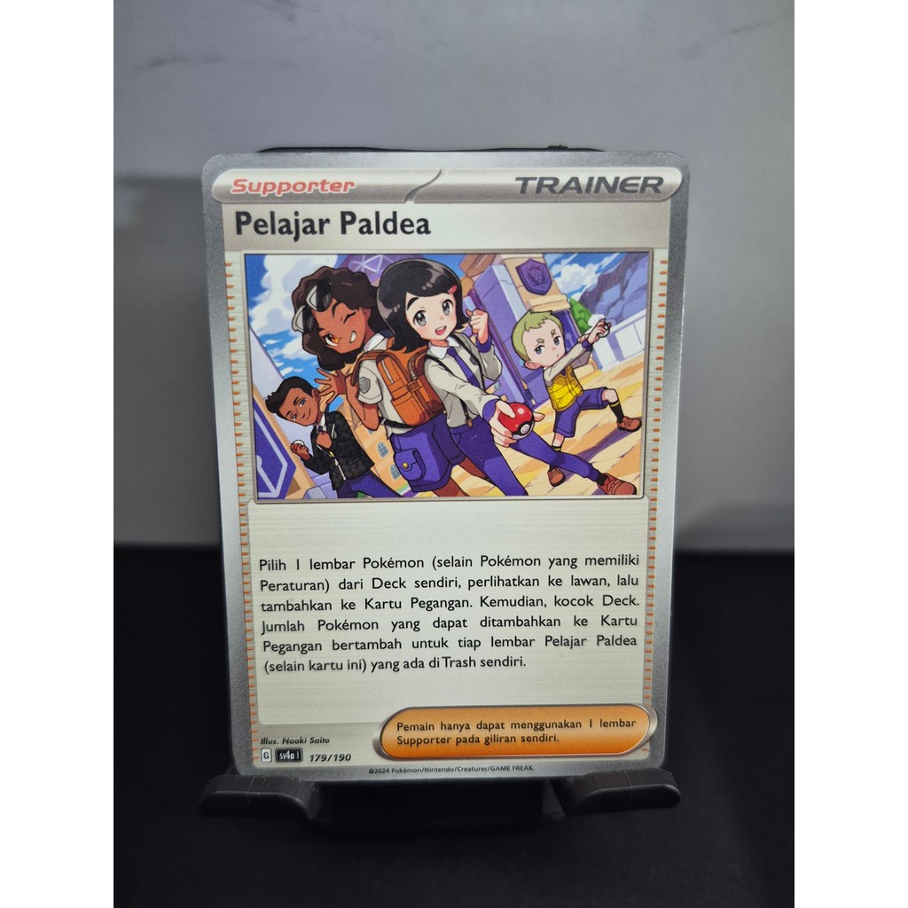 Pelajar Paldea 179/190 R - Pokemon TCG Indonesian