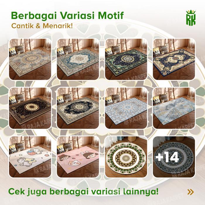 RAJA X RACUNNUUNA - Karpet Lantai Eropa Karpet Rumah Karpet Ruang Tamu Premium Permadani Ambal Anti