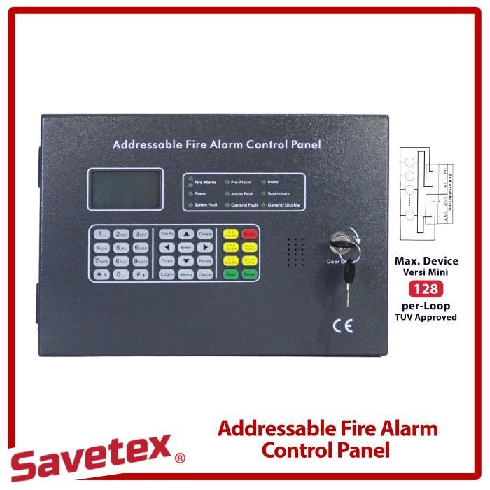 Fire Alarm Control Panel Full Addressable Mini / MCFA Addressable ASW