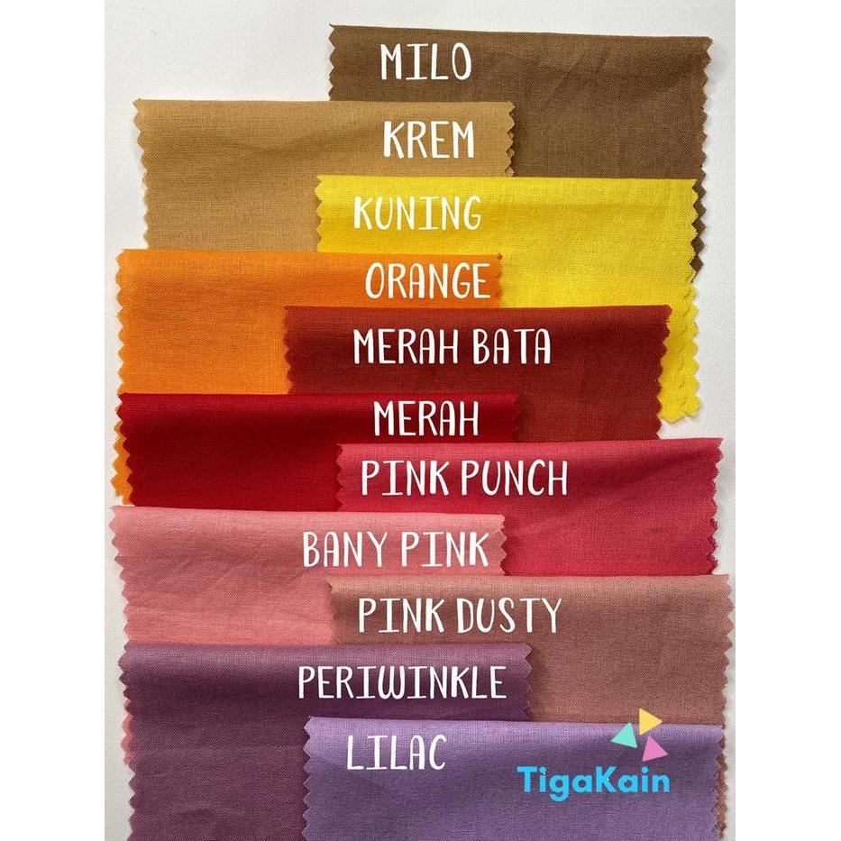 1 Meter Bahan Katun Paris Kain Katun