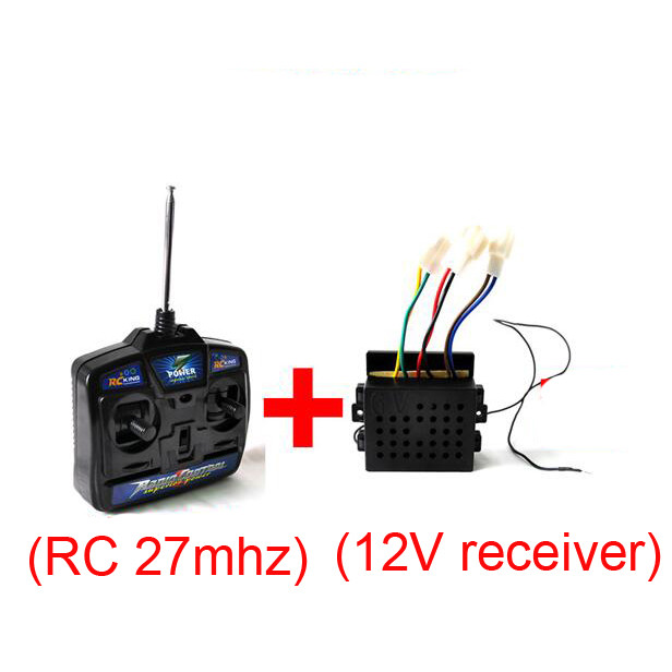 27MHZ/40MHZ/49MHZ/2.4G Remote Control 6V/12V Receiver Universal Radio Transmitter Bluetooth