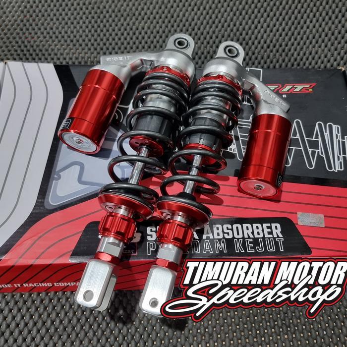 Shock Ride It Gp 299 Single Click Nmax New - Aerox Grey - Red