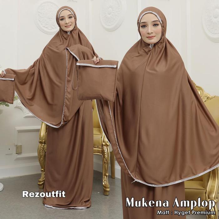 Mukena Renda Syar'I Amplop - Dewasa Bahan Hyget Premium