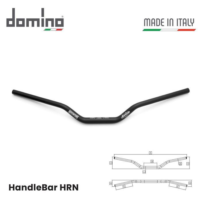 Domino Stang Handlebar Adventure High Bend Black Original