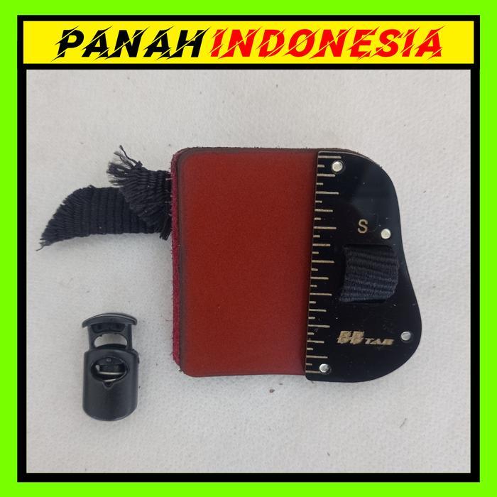 Promo Bb Tab - Finger Tab Barebow - Fingertab Kulit Sapi Dan Akrilik Wb Original
