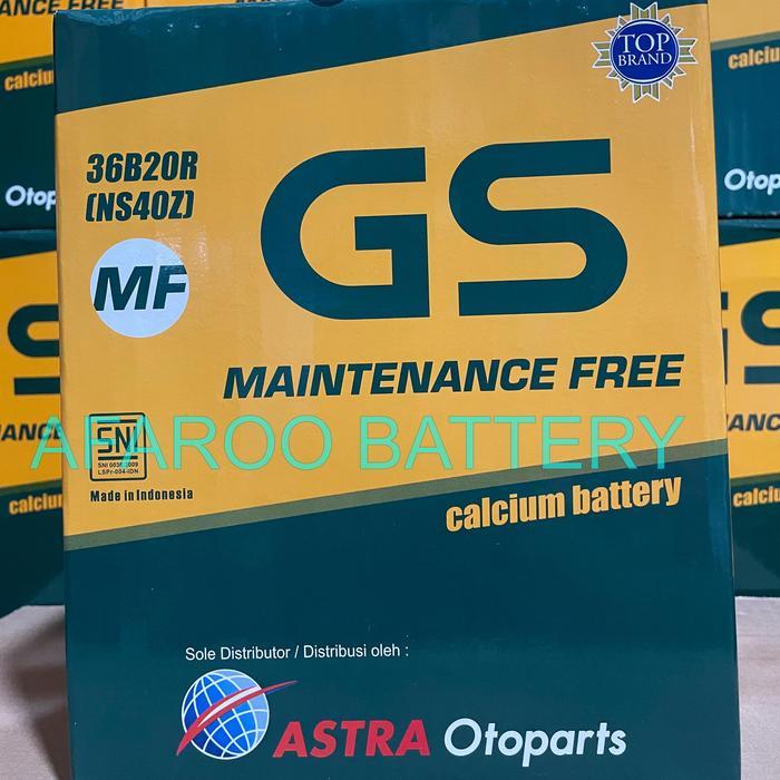 Aki Kering Gs Astra Mobil Untuk Avanza, Xenia, Grand Max, Apv .Ns40Z Gs Astra Maintenance Free