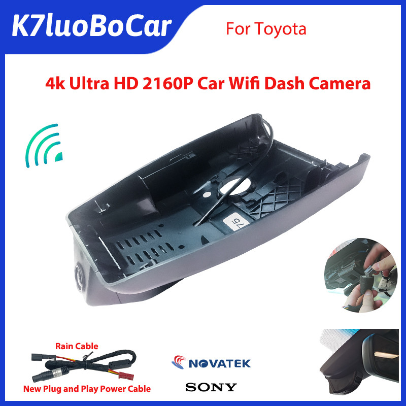 Dvr Mobil 4K 2160P Full HD Plug and Play Perekam Video Wifi Kamera Dasbor Kamera Dvr Mobil untuk Toy