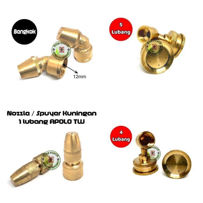 Nozzle/Spuyer Kuningan Tengki Swan