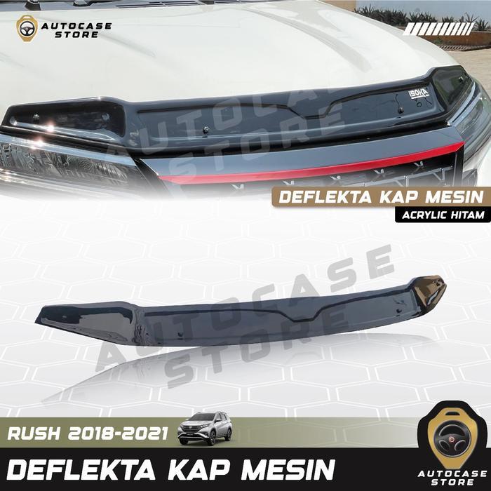 DEFLEKTA KAP MESIN ALL NEW RUSH TERIOS 2018 2019 2020 2021 2022 2023 2024 2025 UP AKSESORIS MOBIL
