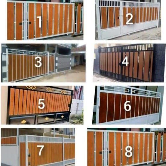 pagar besi minimalis woodplank