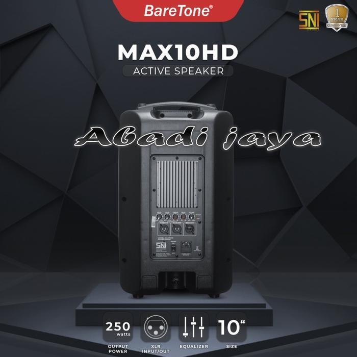 Speaker Aktif Baretone Max 10Hd Baretone Max10Hd Baretone Max10 Hd 1Bh Redy Stok