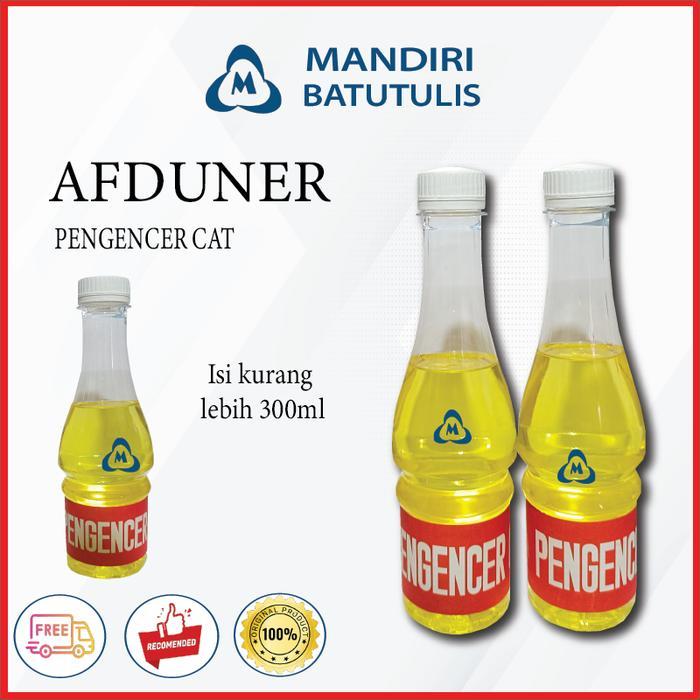 Thinner AFDUNNER Pengencer Cat AFDUNER GARUDA Botol Cat Campuran Cet 300ml .