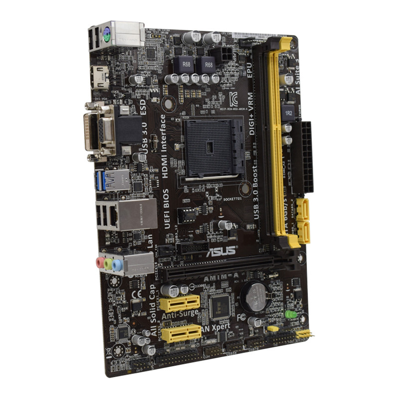 ASUS AM1M-A AM1 Motherboard Supports AMD Athlon & Sempron 5150 5370 5350 DDR3 PCI-E VGA HDMI USB 3.0