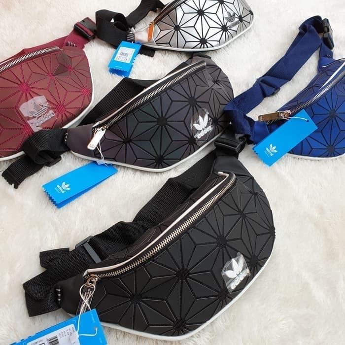 Waist Bag Pria Tas Selempang Adidas 3D Issey Miyake Waistbag Adidas Original Unisex