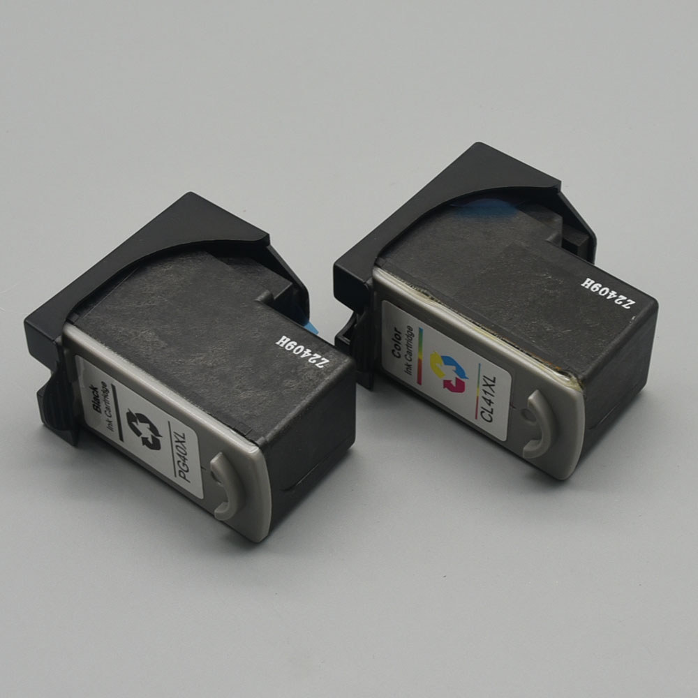 Compatible ink cartridge 40XL 41XL For Canon PG40 CL41 PG-40 CL-41 iP1600 / IP1700 / IP1800 PG 40