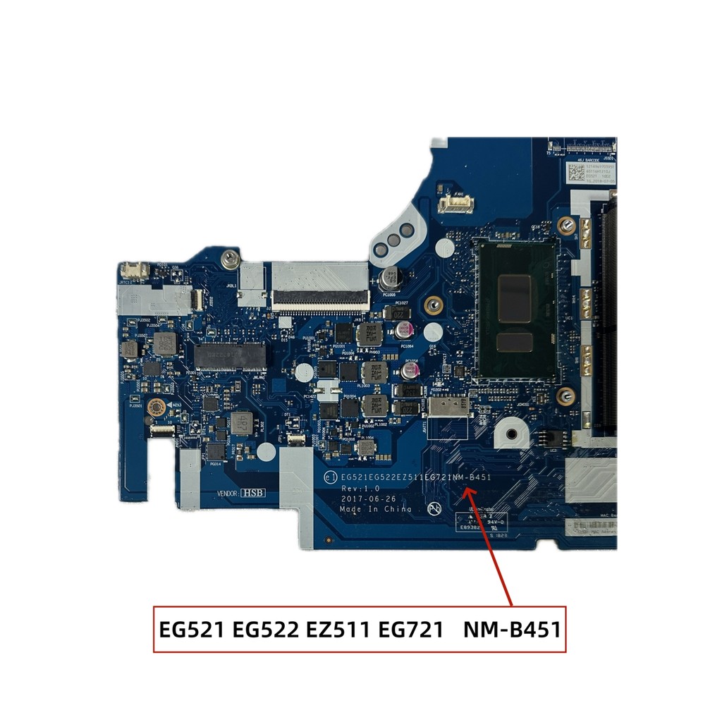 NM-B451 For Lenovo Ideapad 330-15IKB 330-17IKB Laptop Motherboard With 3865U i3 i5-8250U i7-8550U