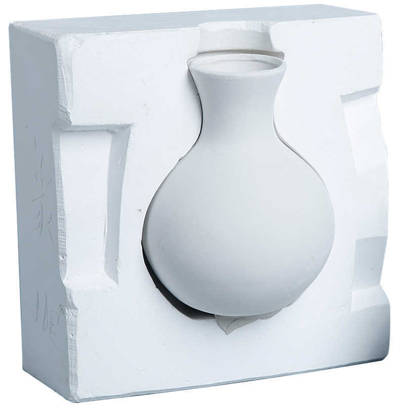 Ceramic Slip Casting Plaster Mold for Vase Making, Gypsum Plaster Mould for Pottery, DIY Handmade