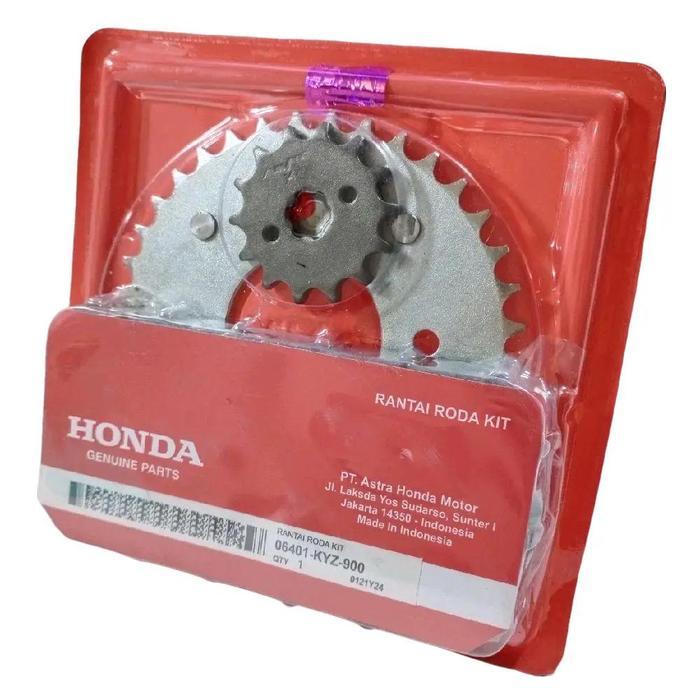 Gear set KYZ honda supra x 125 inj gear set press motor supra x 125 helm in kualitas tinggi