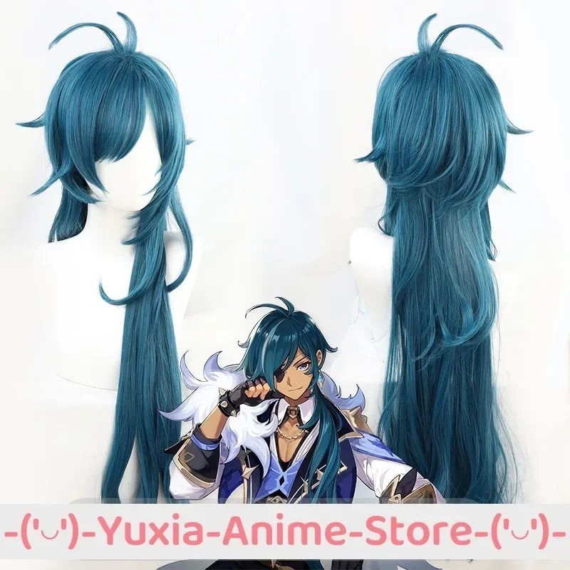 GENSHIN IMPACT KAEYA KAYA COSPLAY WIG AND CAP GAME ROLEPLAY WIGS PARTY COSTUME PROP SYNTHETIC HAIR