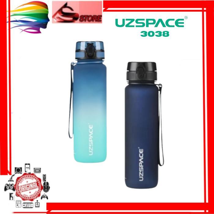 UZSPACE Botol Air Minum Olahraga Frosted Bottle Drinking Water Bottle