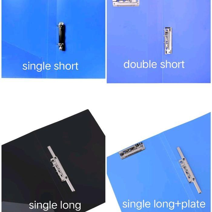 BaokeClampFolderClipFileMapPlastikJepitanBesi