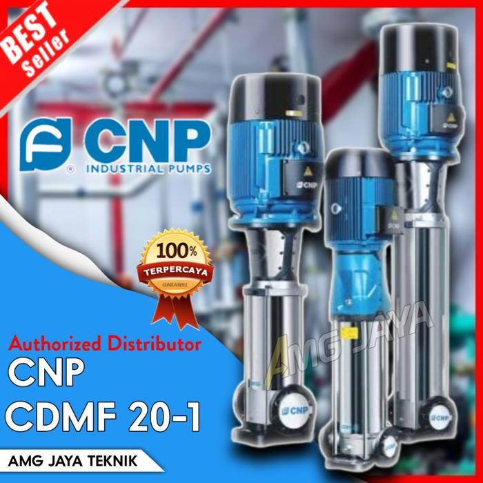 Pompa CNP CDMF 20-1 Pompa Booster Pendorong Vertikal Multistage Stainless